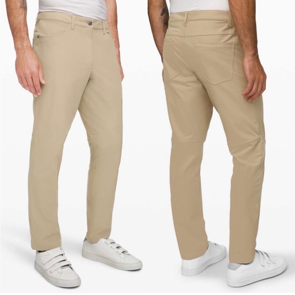 Lululemon Athletica Tan Chinos Slim Fit
